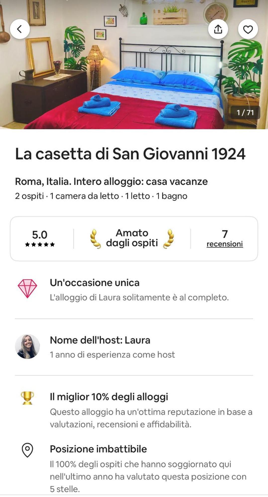 La Casetta Di San Giovanni 1924 Rom Exteriör bild